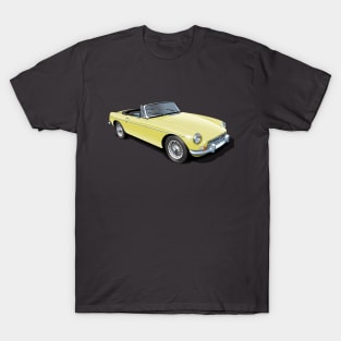 MGB Roadster in pale primrose T-Shirt